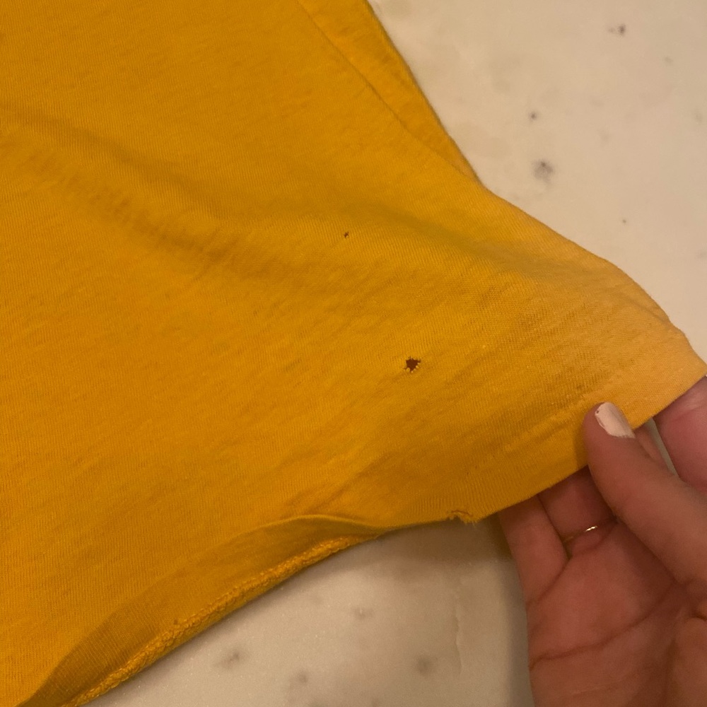 Vintage cotton tee.  Gold Rush. - Picture 3 of 3